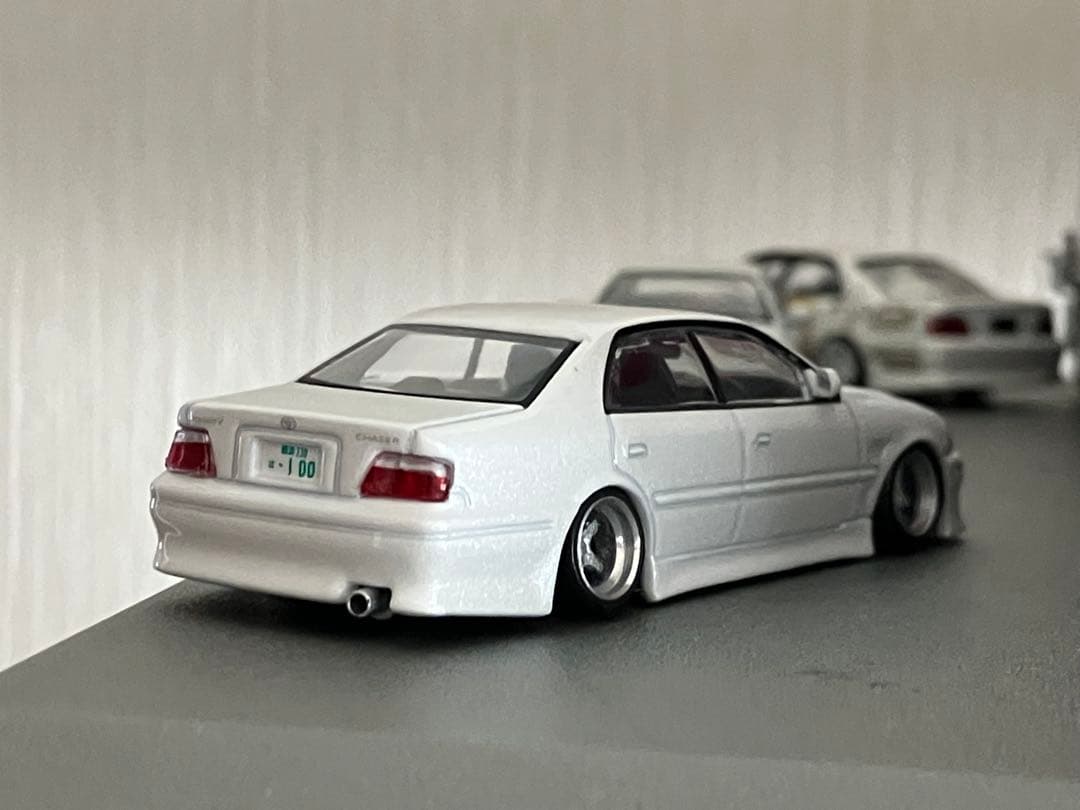 トヨタ　チェイサー　改造　ミニカー　jzx100