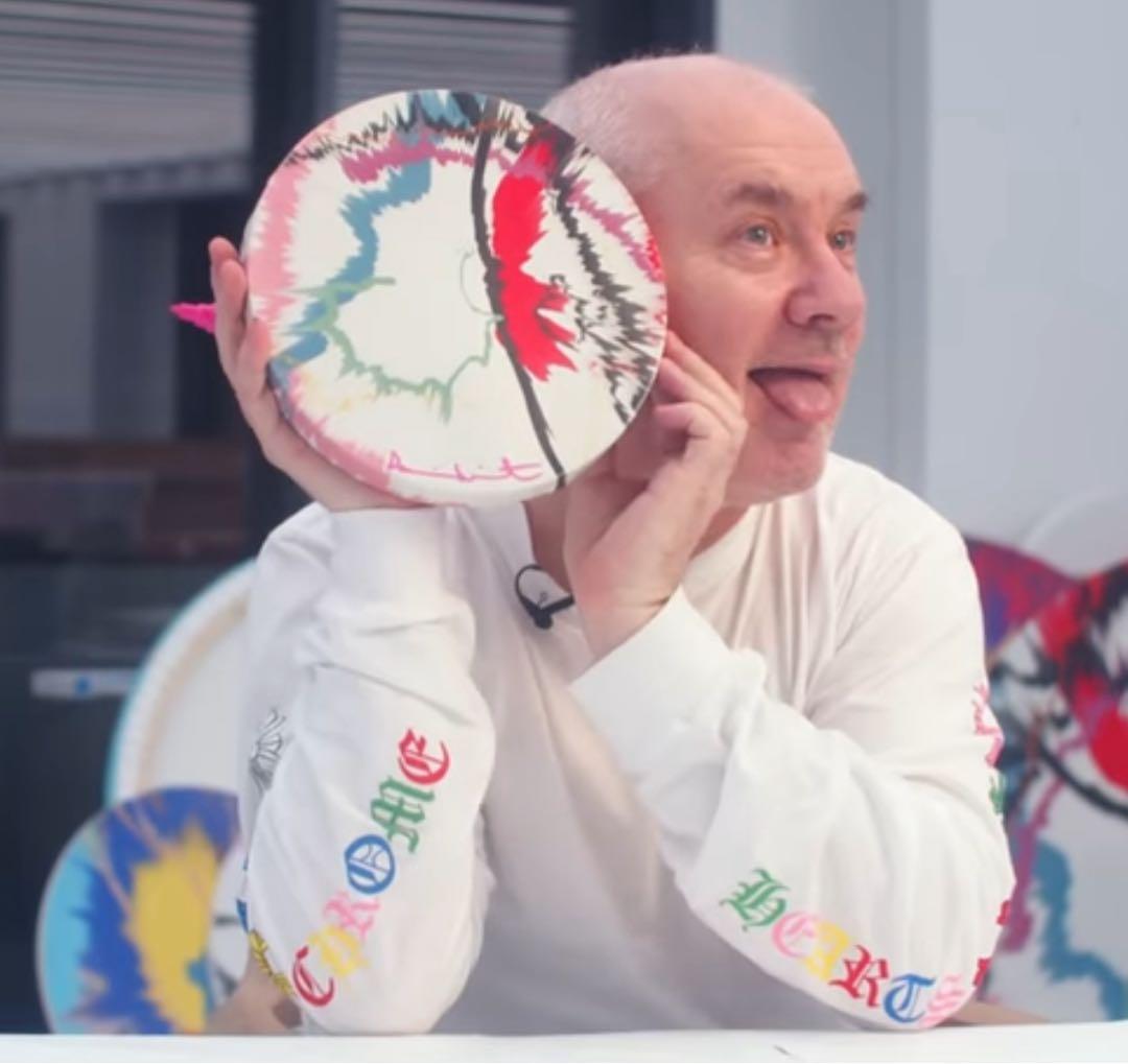 DAMIEN HIRST 2023絵画　取扱ギャラリー購入