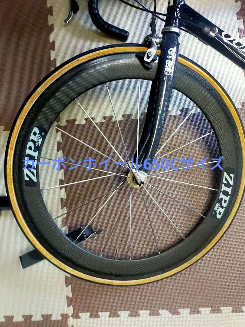 エムクンQUINTANA ROO ロードバイク 650C ZIPPホイール