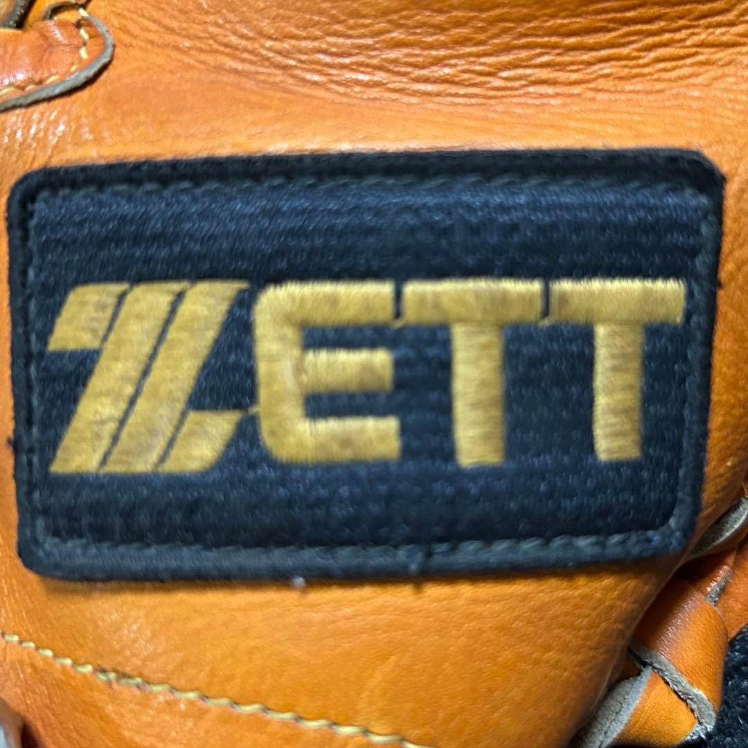 ZETT　最上級ランクプロステイタス 希少旧ラベル　キャッチャーミット 軟式用