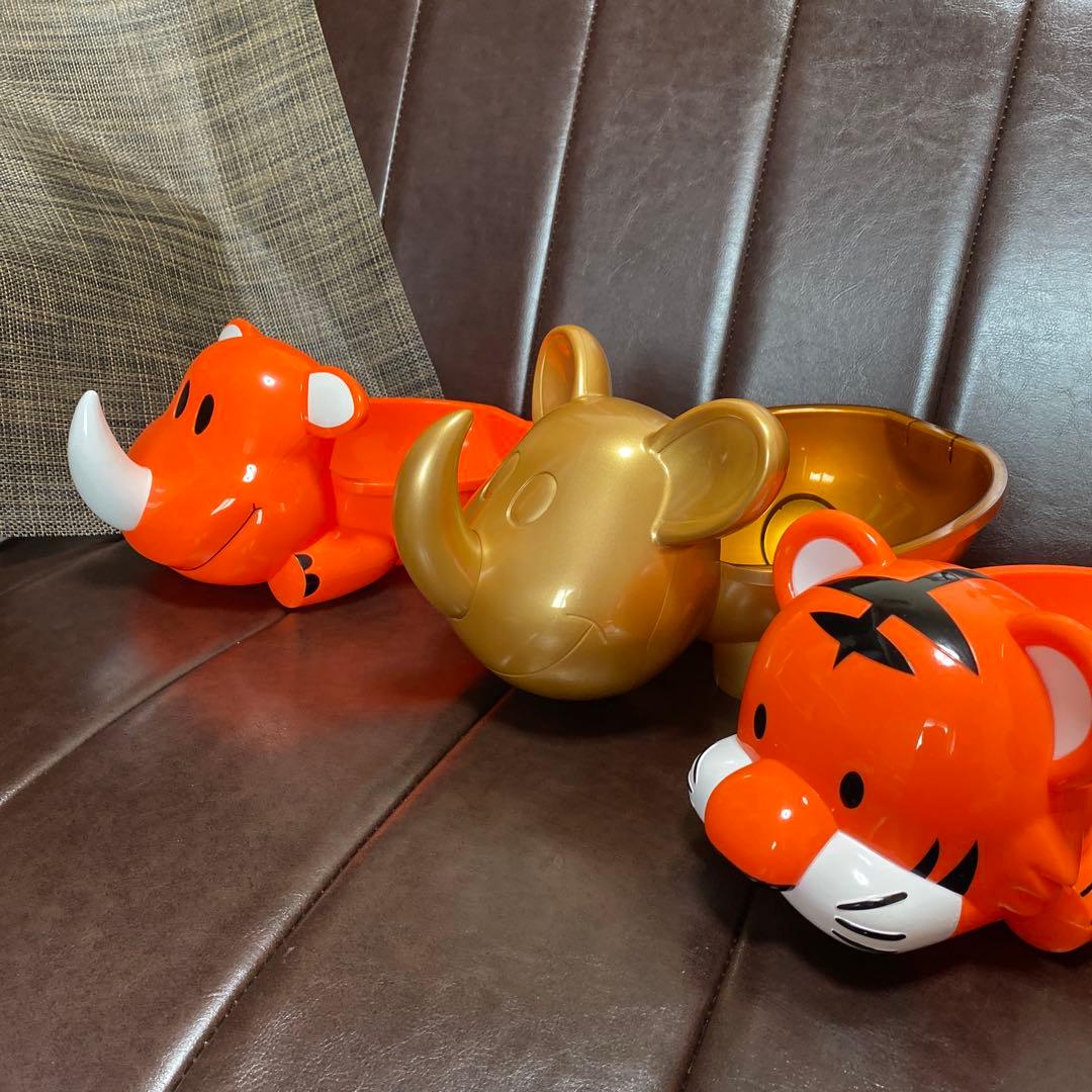 ジャグラー　ツノっち&トラッぴ&ツノっちゴールド ドル箱セット　希少非売品レア