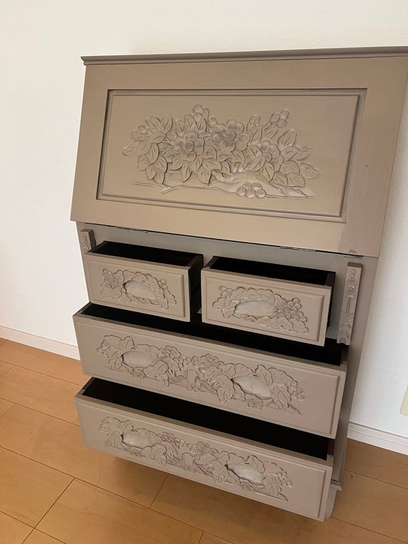 【アンティーク】ライティングビューロー