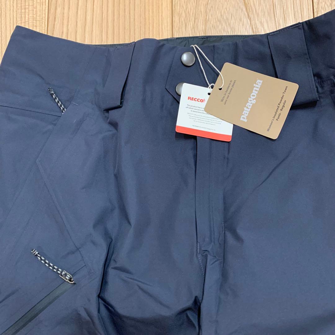 新品 Patagonia パウダータウン パンツ レディース スキー M