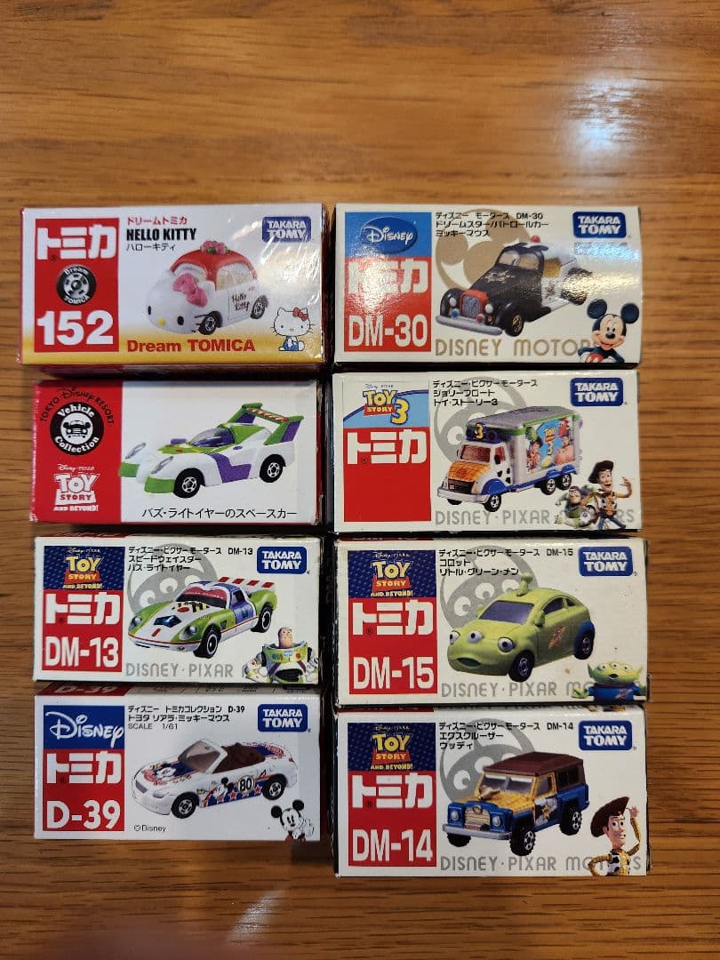 トミカ ミニカーセット ディズニーキャラクター