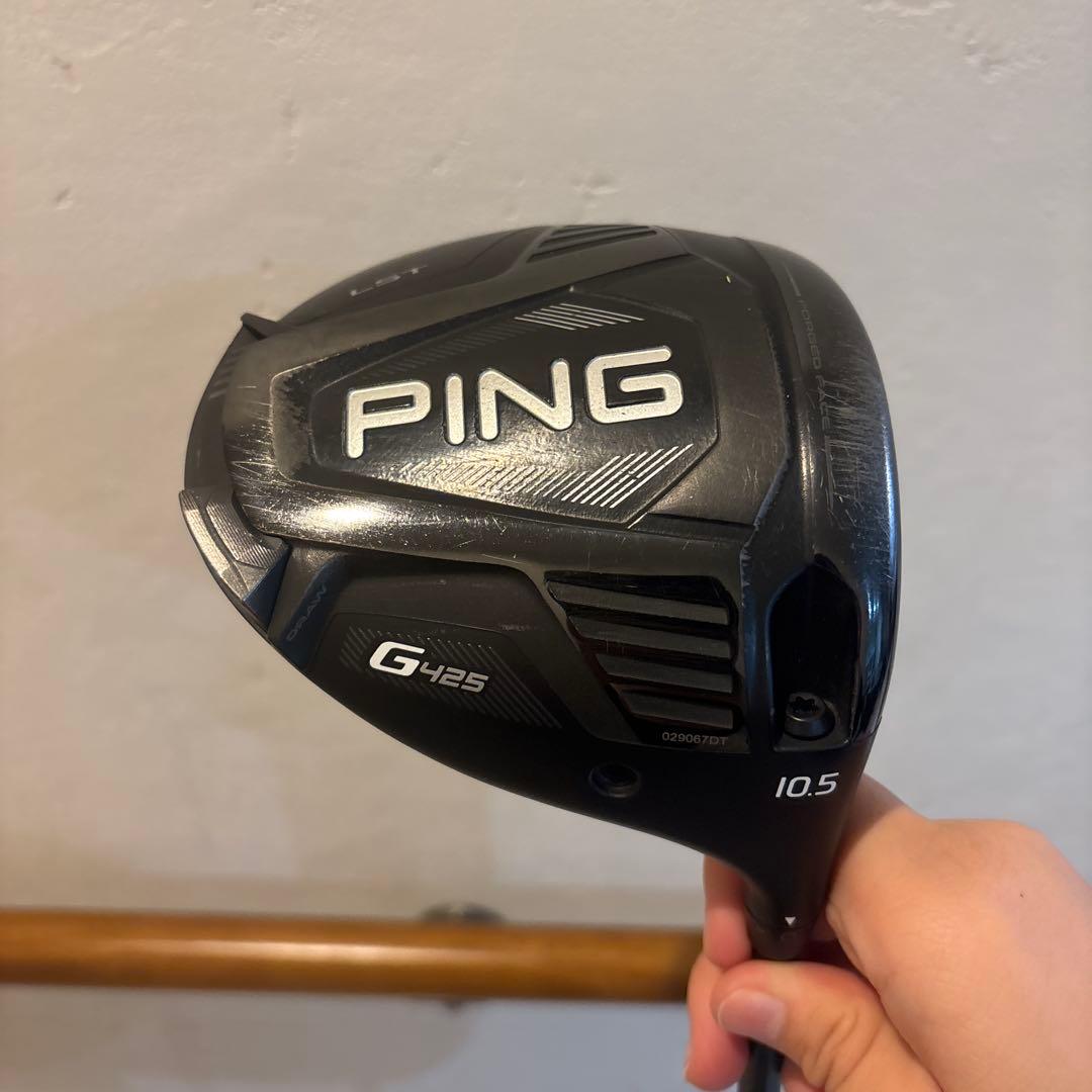 PING G425 LST ドライバー ヘッドカバー付き