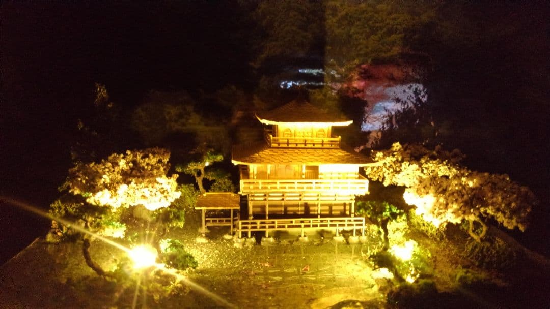 お寺✨お城✨新金閣寺✨プラモデル‼️SP仕上げジオラマ、製作オーダー受付ます❗