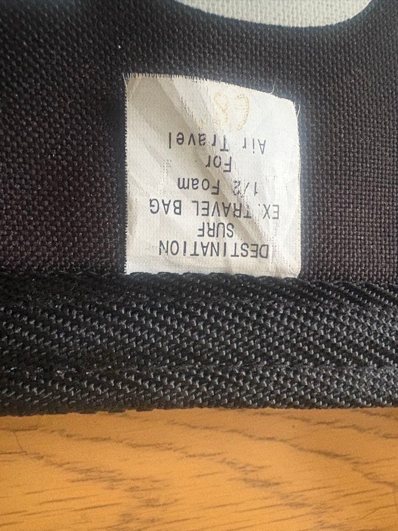 DESTINATION サーフボードケース 黒