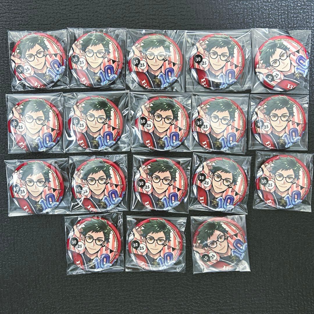 【18点セット】ツイステ トレイ 缶バッジ おめかしバースデー