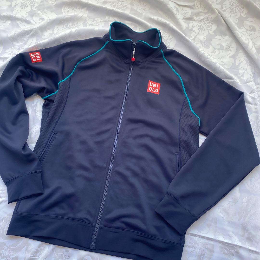 未使用ユニクロ UNIQLO NK トラック ジャケット 錦織圭 ロゴ ジャージ