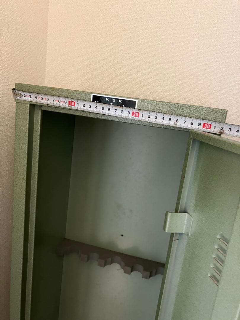 KSK ガンロッカー と装弾ロッカー　グリーン　猟銃保管用の基準