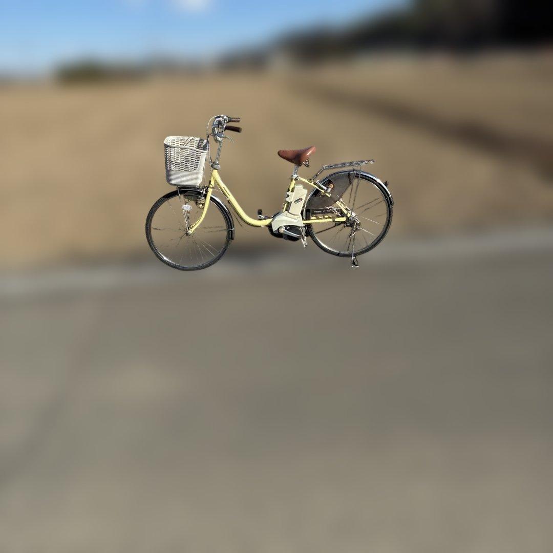 パナソニック電動自転車24インチ中古品送料込みの値段です