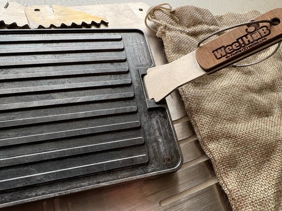 Wee!Hub ポケットコンロ Pokeco 6mm厚グリル付