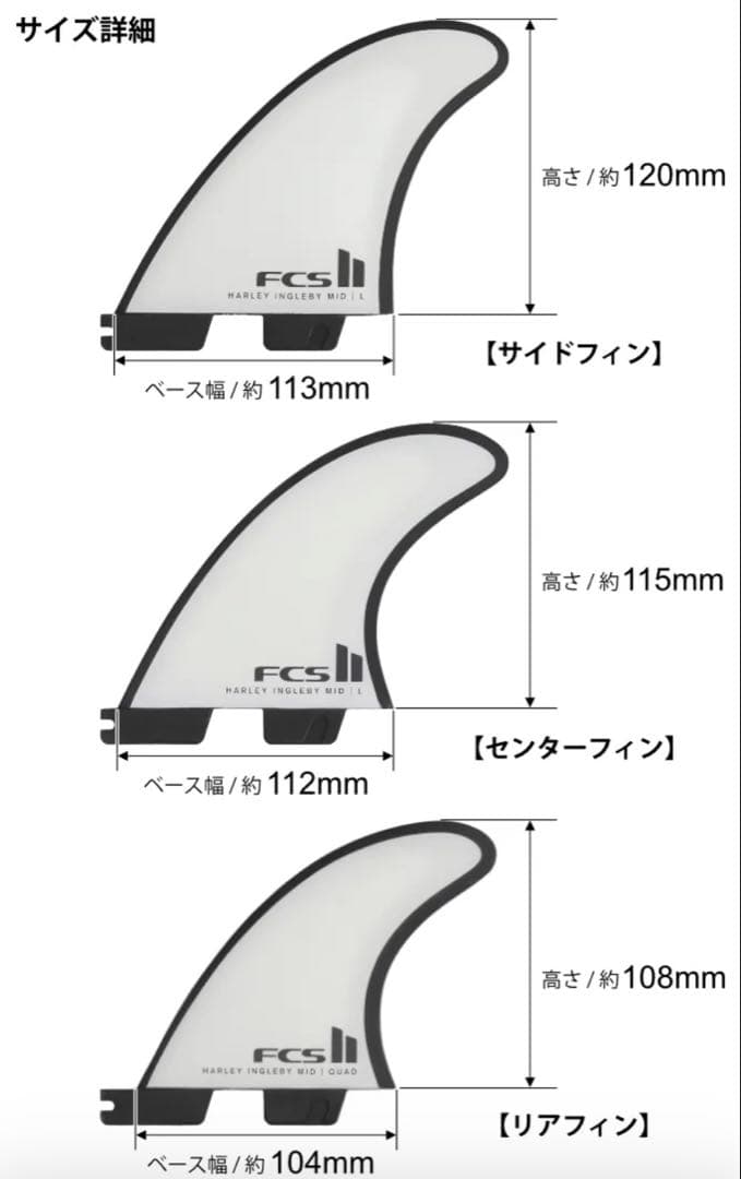 HARLEY MID TRI-QUAD - PC/Aircore エアコア L