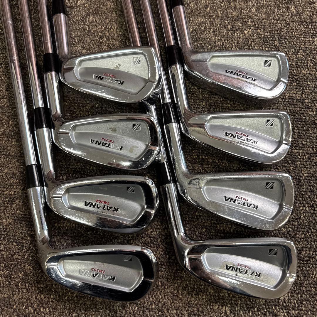 KATANA カタナゴルフ TM303 FORGED アイアンセット