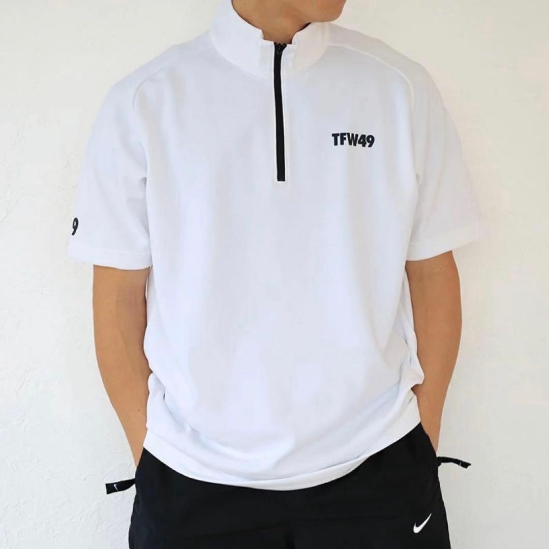 【定価2.5万】TFW49 / MOCK NECK HALF ZIP ゴルフ