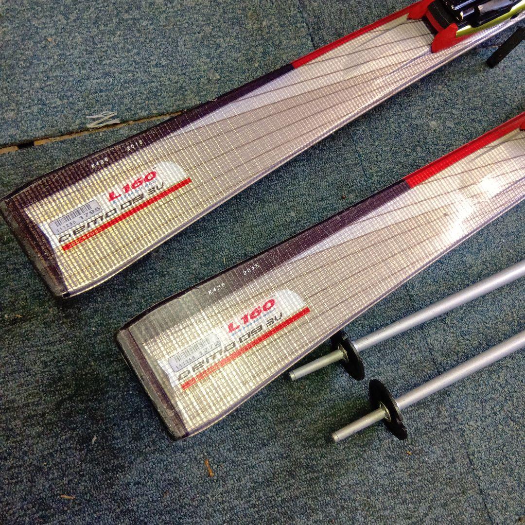 160cm SALOMON DEMO アルペンスキーメンテナス済