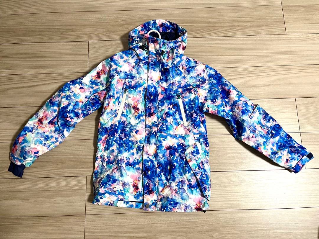 iCEPARDAL スノーボードウェア プロテクター付き　水彩絵の具柄