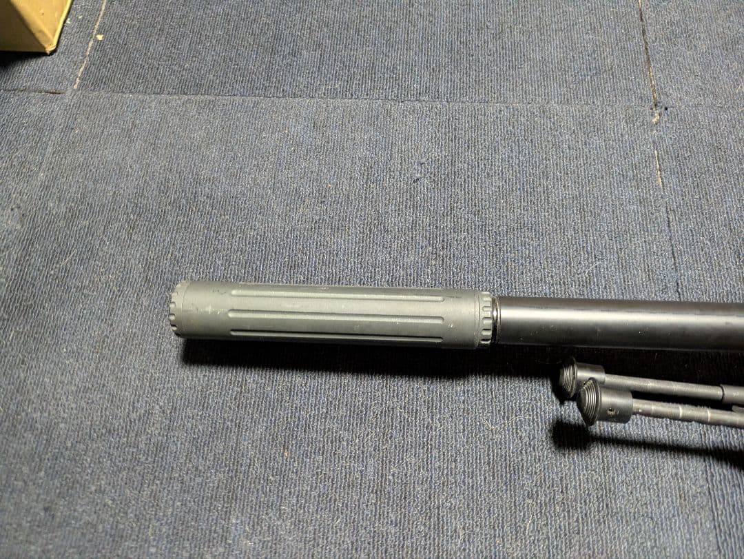 東京マルイ　L96 AWS　O.D.　サプレッサー　バイポッド付き
