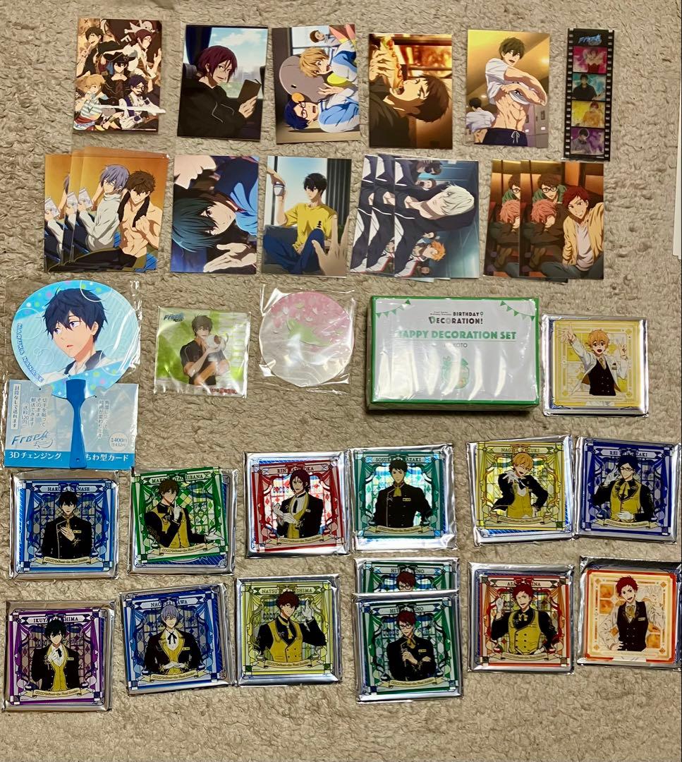 Free! グッズ　アクスタ、缶バッジ　他　まとめ売り　バラ売り不可