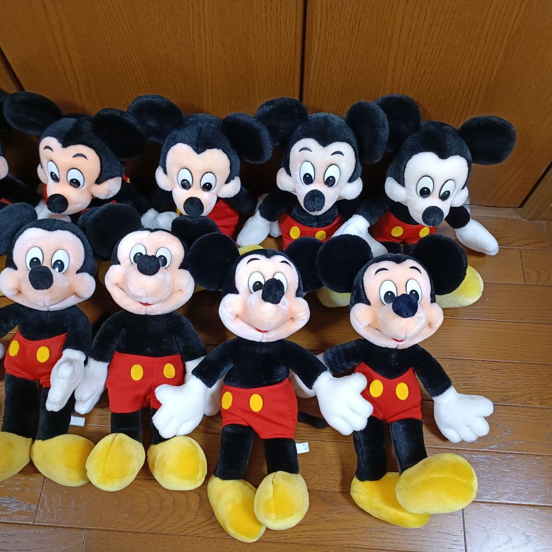 ミッキーマウス ぬいぐるみ まとめ売り レトロ