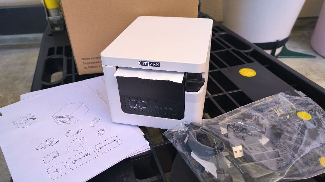 ●CITIZEN●シチズン●サーマルプリンター●CT-S257 LT J-WH