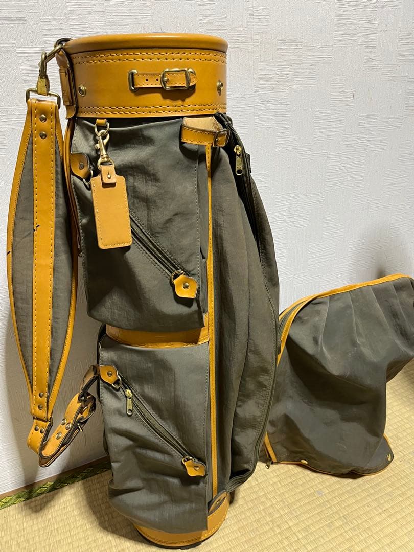 激レア！PEBBLE BEACH CALIFORNIA キャディーバッグ　布製