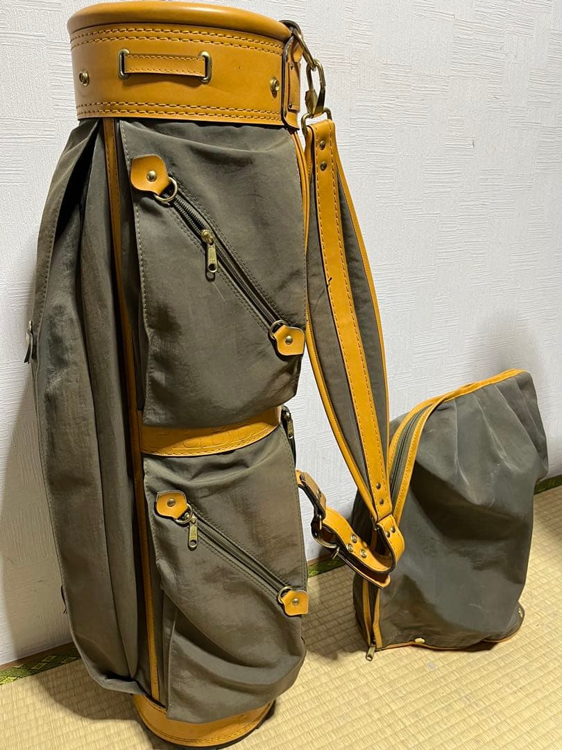 激レア！PEBBLE BEACH CALIFORNIA キャディーバッグ　布製