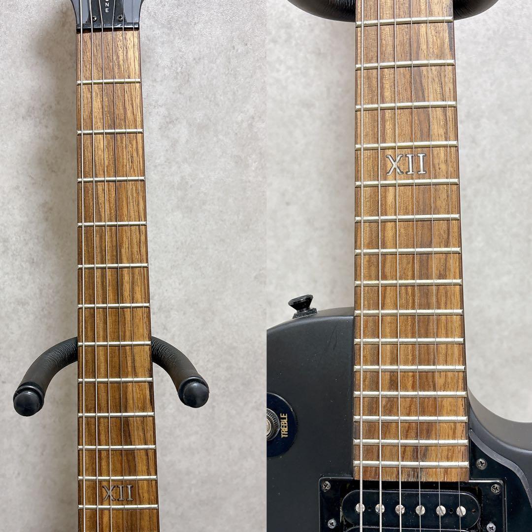 エピフォン Goth Gothic ゴス ゴシック レスポールエレキギター 黒