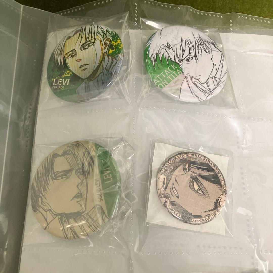 リヴァイ　缶バッジ　セット