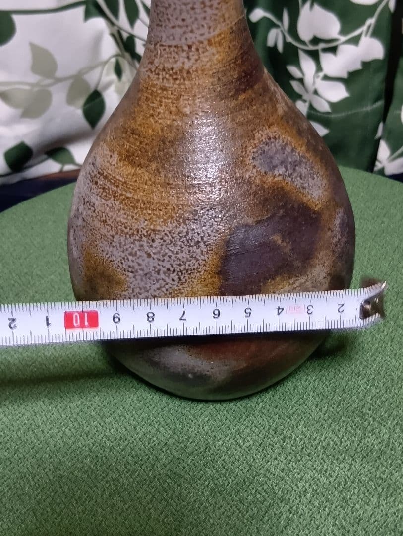 備前焼 老舗窯元(桃蹊堂) 代 17代陶芸家 木村 桃山 作 花瓶