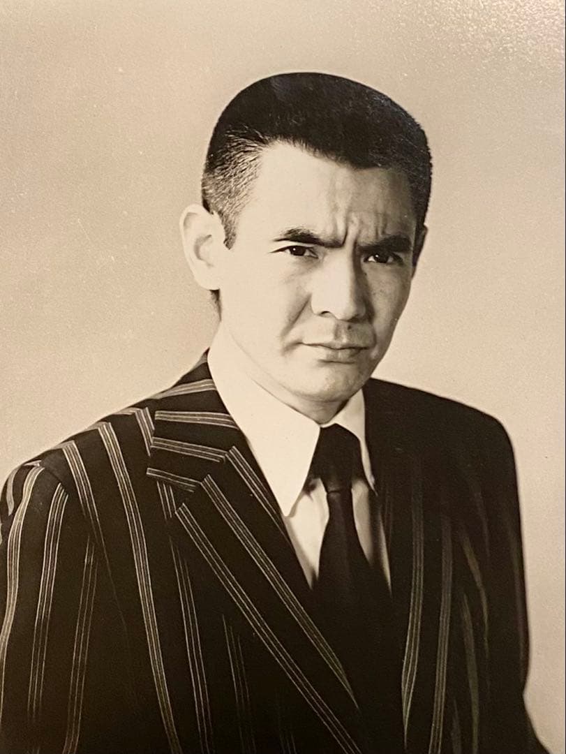 【レア】菅原文太 木製パネル 昭和 東映 スター トラック野郎★