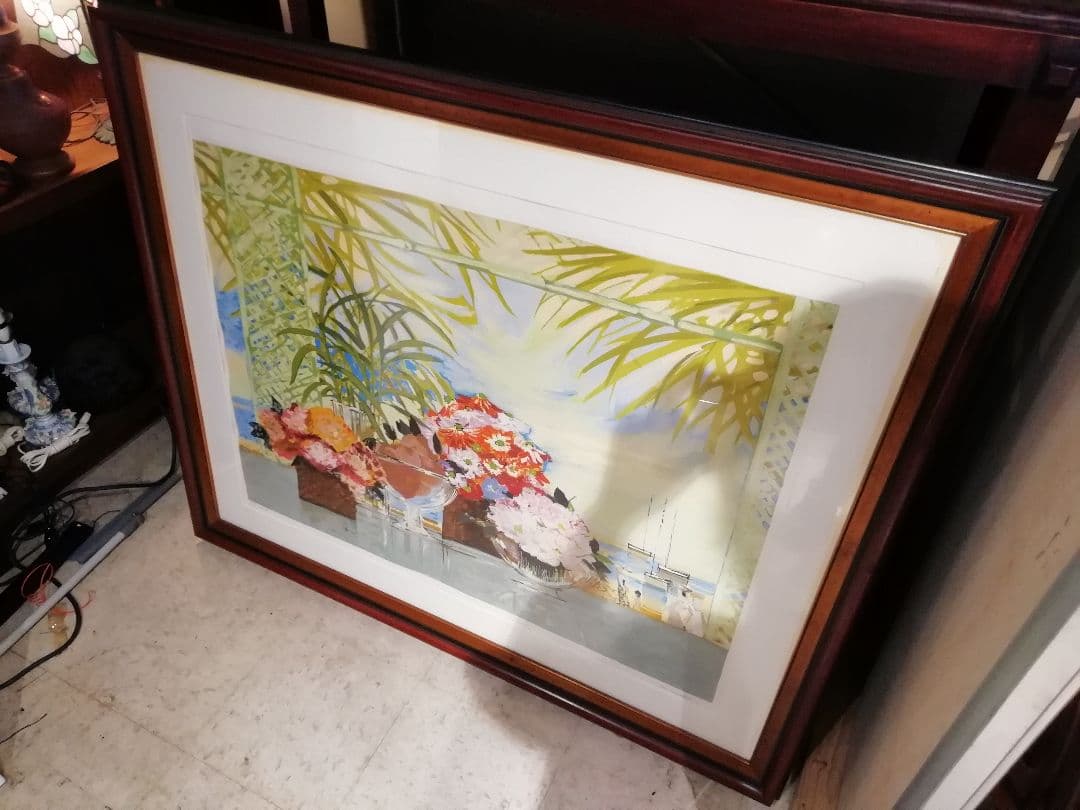 Mミッシェル・アンリ ８６年リヴィエラ 自筆サイン入り【額付】