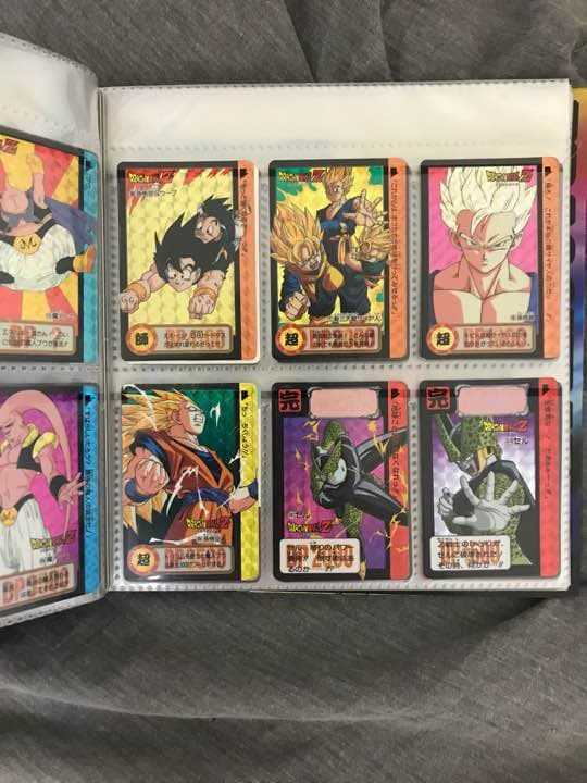 ドラゴンボール カードダス ファイル内全カード付き