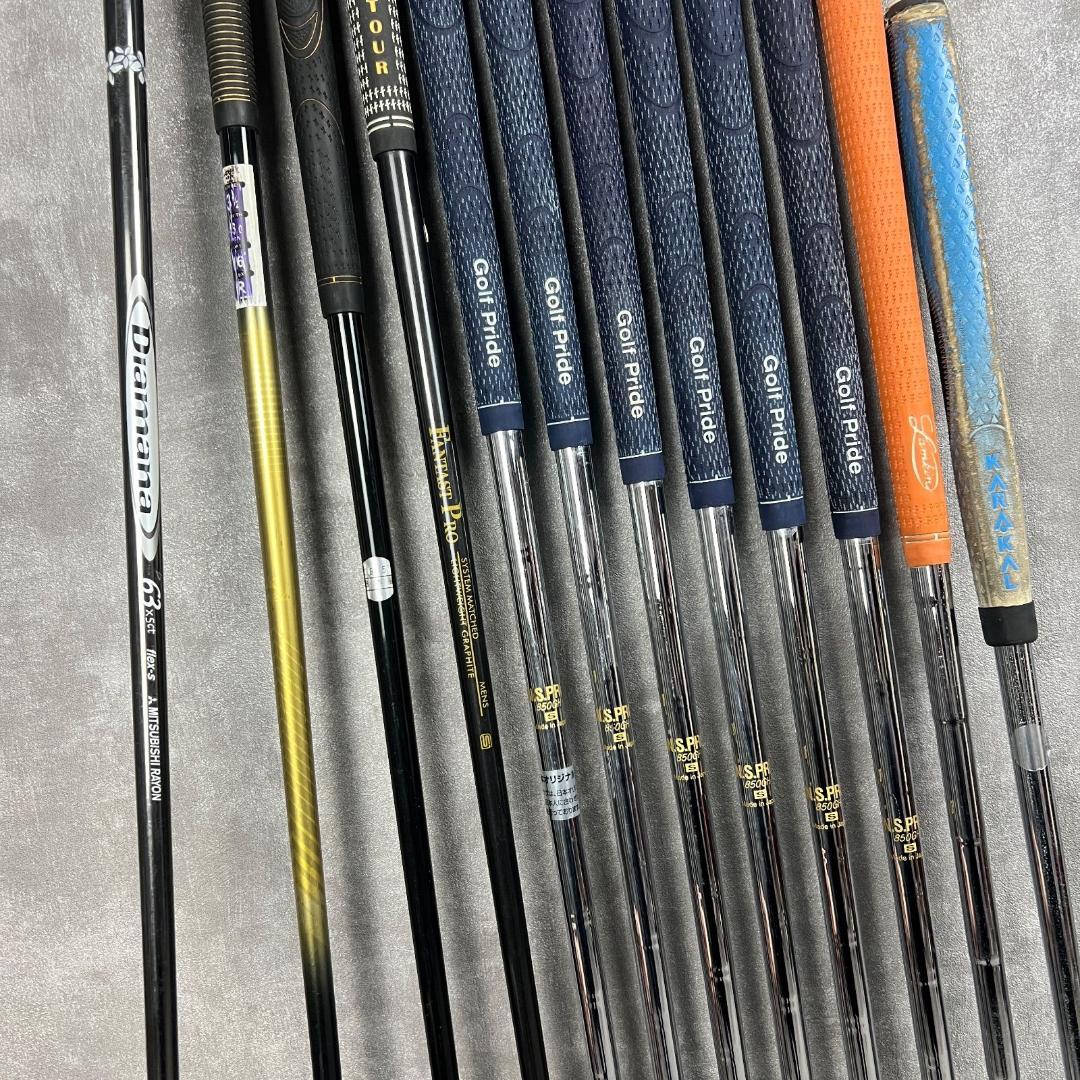スリクソン　テーラーメイドなど　初心者おすすめ　メンズゴルフ12本セット　右