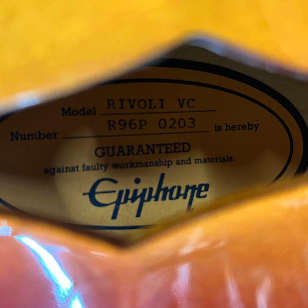 【11711】Epiphone RIVOLI VC セミアコ ベース