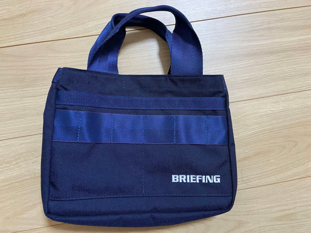 BRIEFING ネイビー トートバッグ　ゴルフ ラウンドバッグ