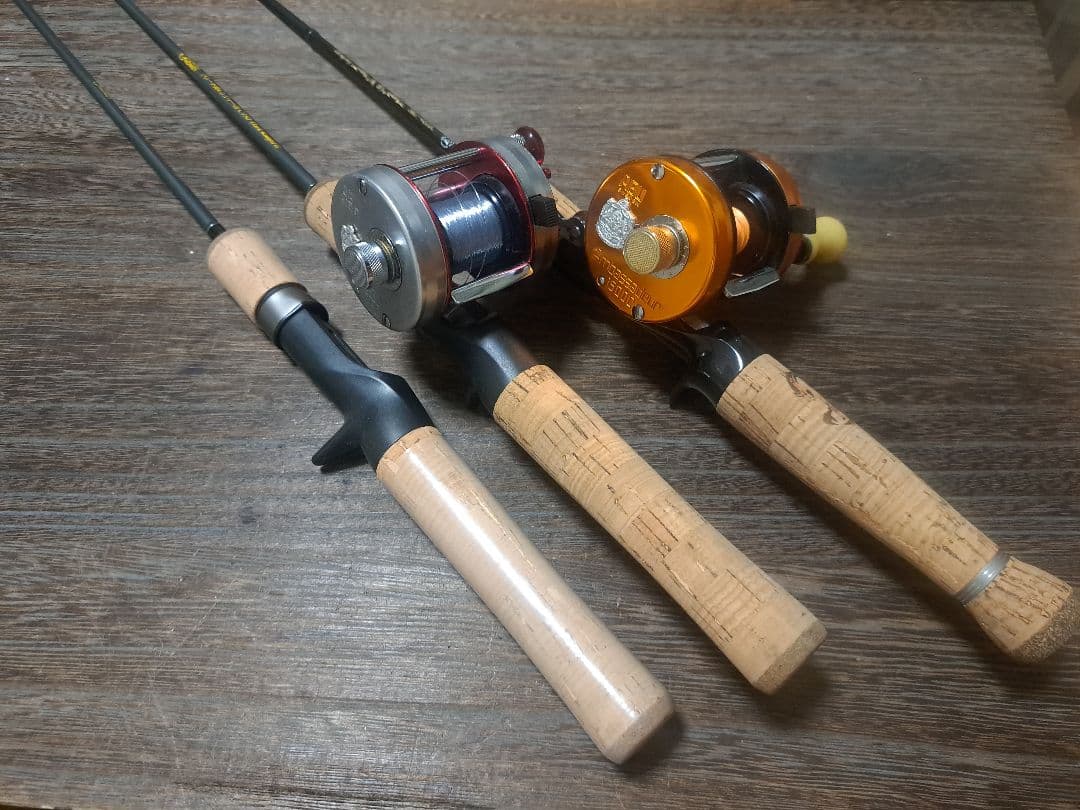 新品&美品　ショートロッド3本　鱒レンジャー　Dark Knight Ⅱ・他