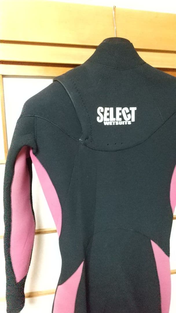 SELECT フルスーツ 黒/ピンク