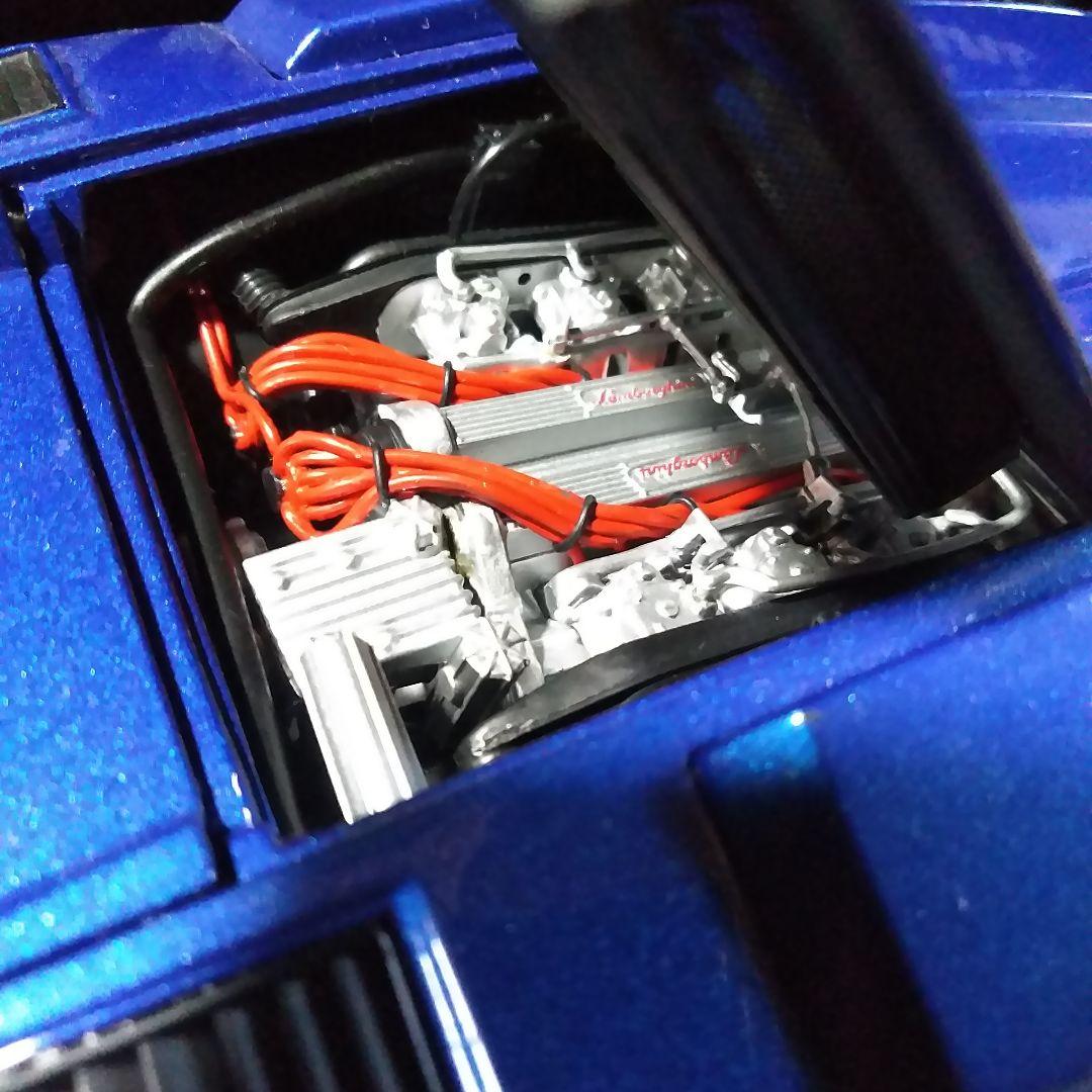 京商　ランボルギーニカウンタック　LP400 メタリックブルー　1/18