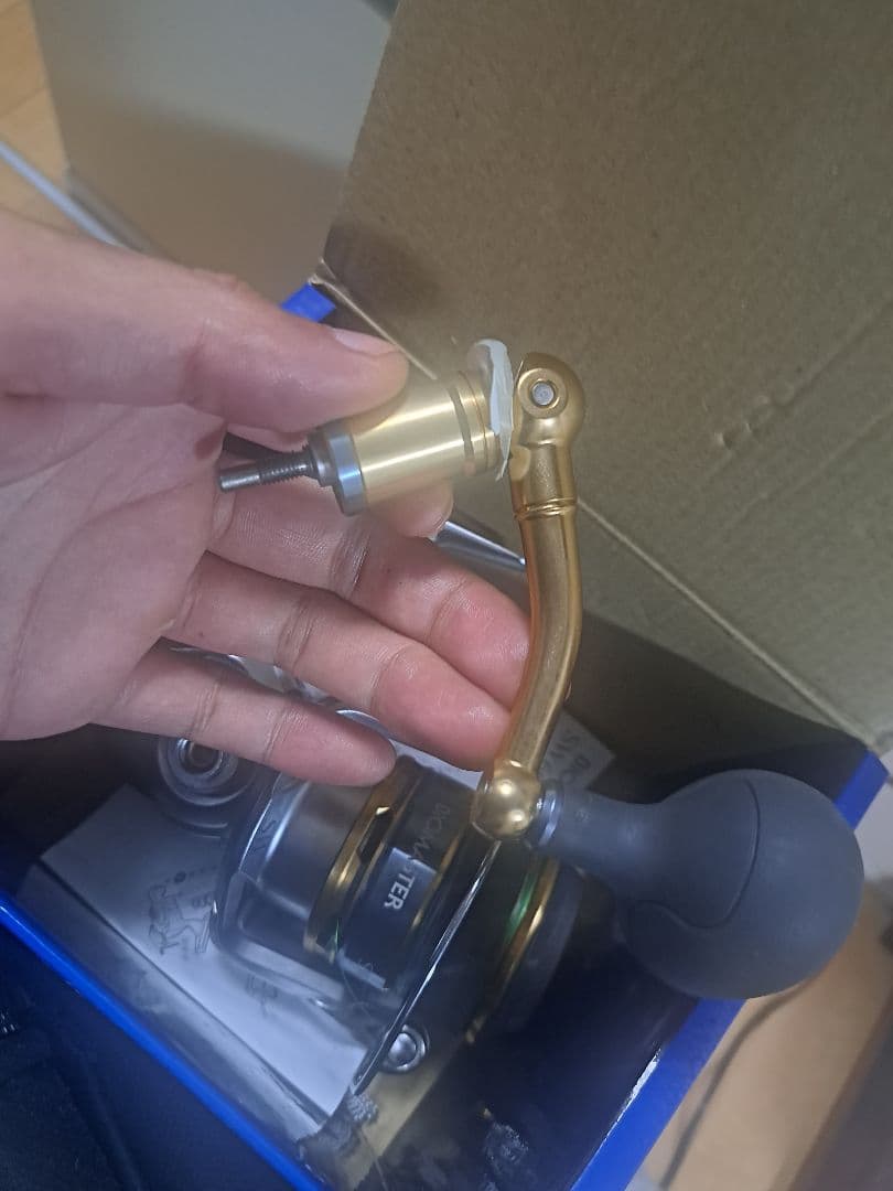 シルバー BIOMASTER スピニングリール　sw6000xg　shimano