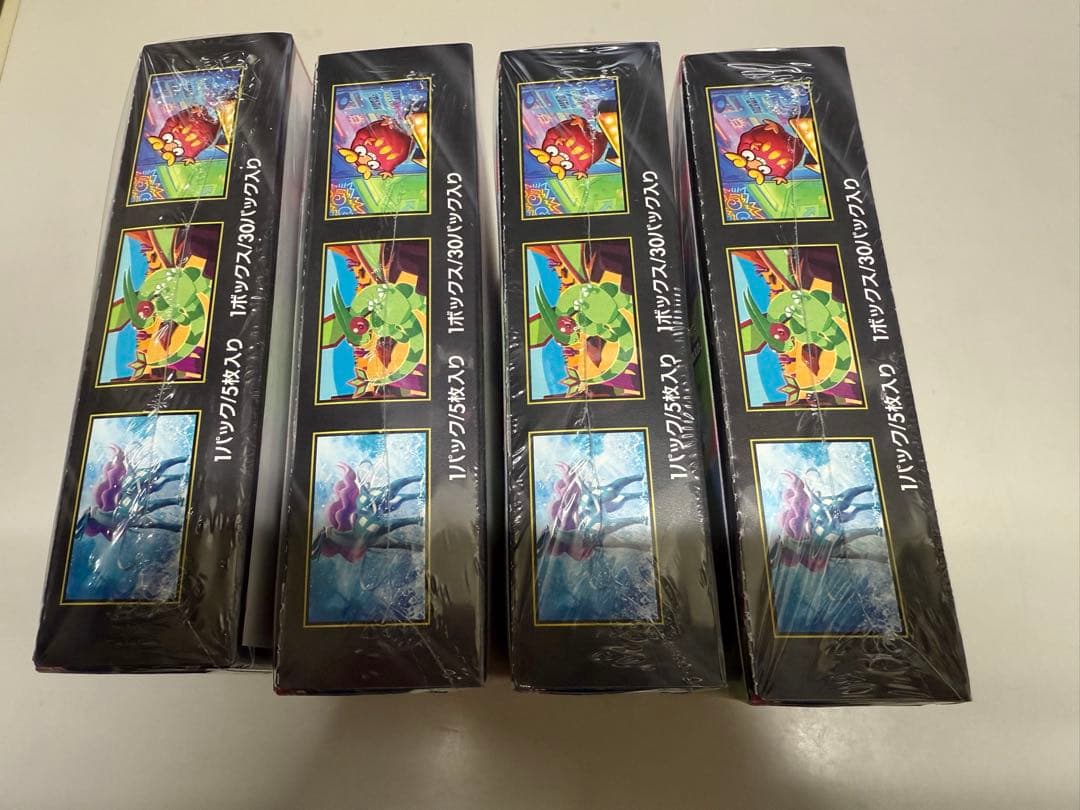 ポケカ　インフェルノX シュリンク付4BOX