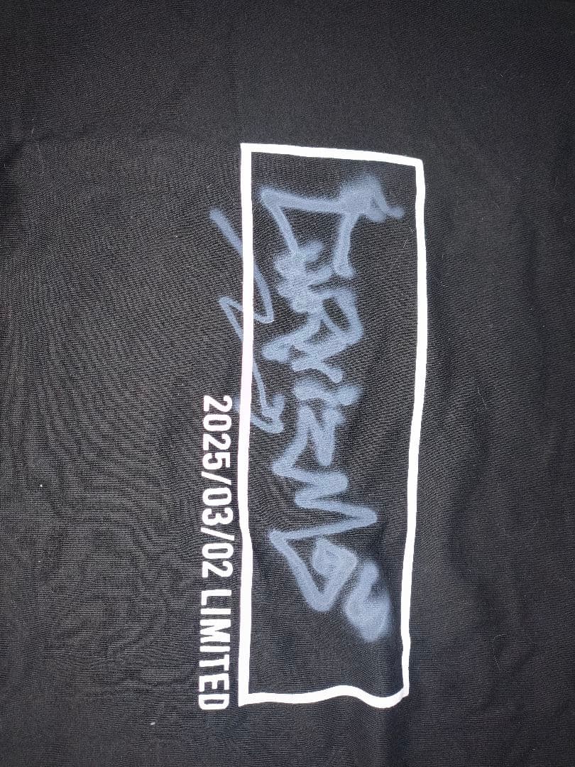 クロノイズ厶　圭吾　直筆　Ｔシャツ　Ｌサイズ　ノーベルブライト