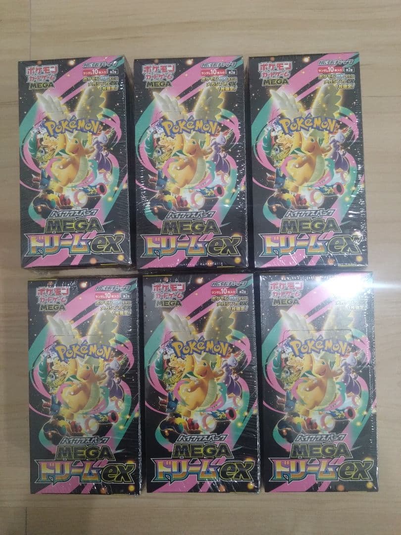 ポケモンカード　MEGAドリームex　シュリンク付