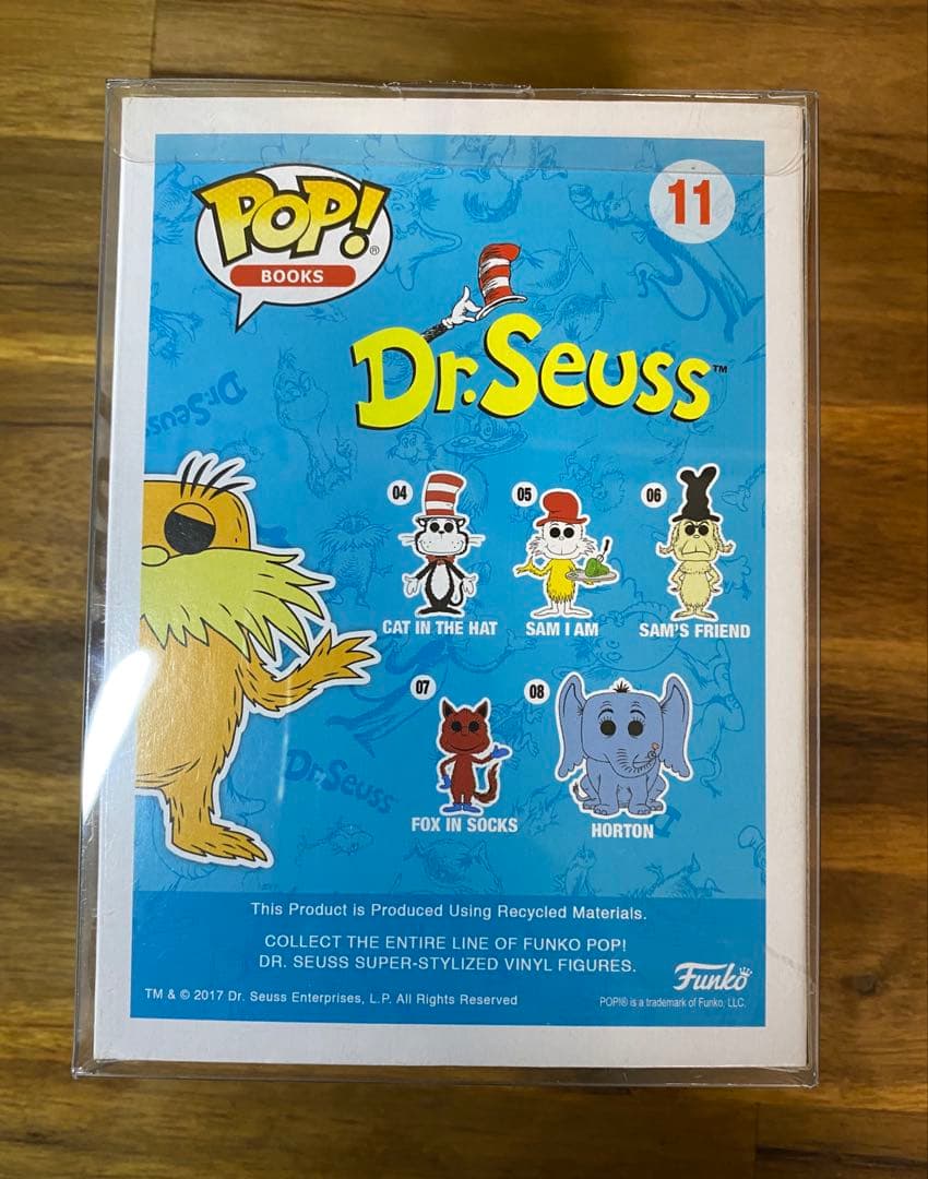 限定品！Funko Pop Books Dr. Seuss Lorax