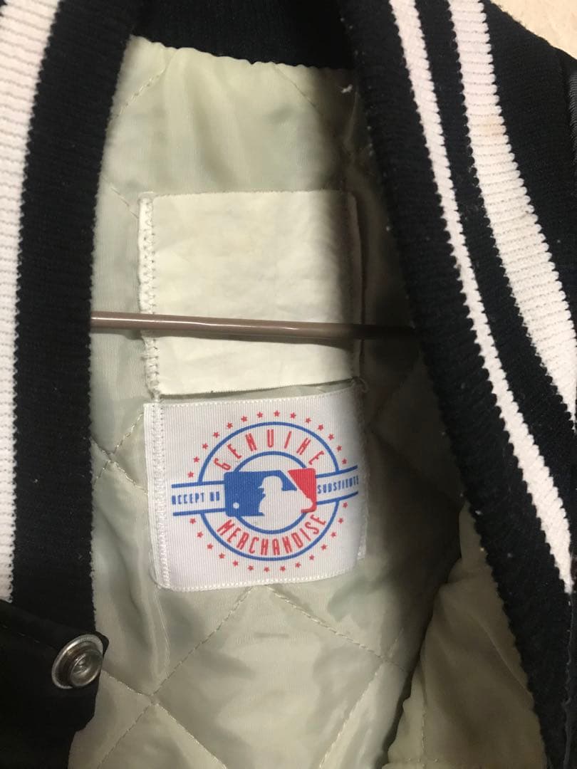 LA Dodgers スタジアムジャケット 黒　L ドジャース