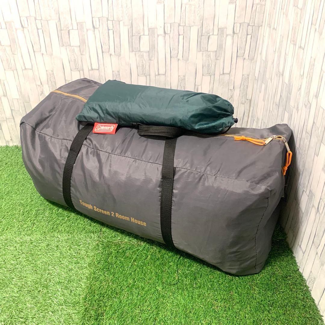 良品限定カラー コールマン タフスクリーン2ルームハウスグレー グランドシート付