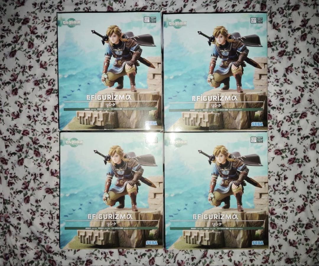 ゼルダの伝説 ティアーズオブザキングダム FIGURIZMα リンク 4点セット
