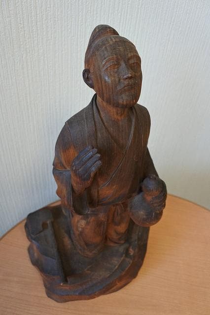 木彫 水戸　清芳　刀