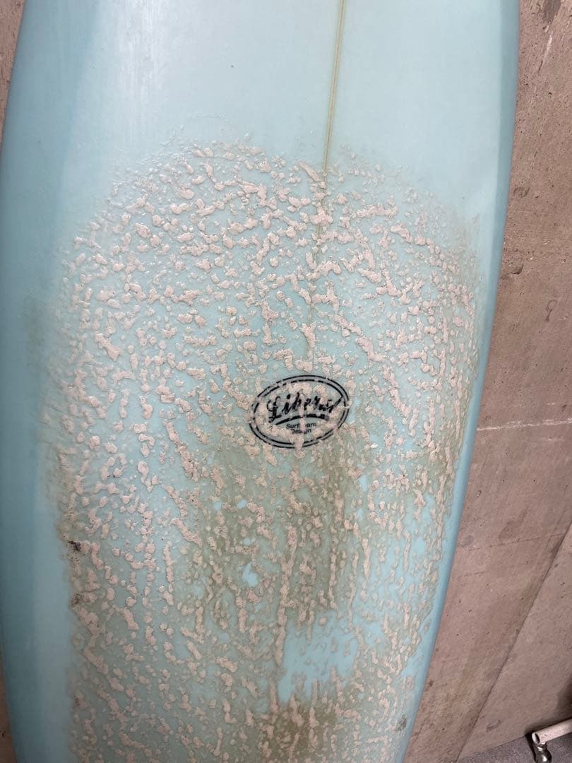 Liberal surf designライトブルー ショートボード