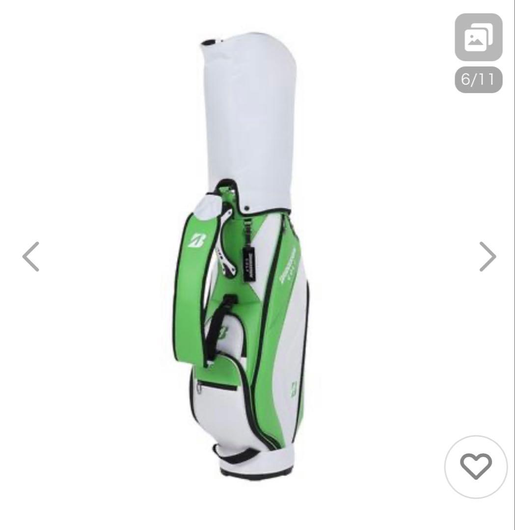 【新品】BRIDGESTONE キャディバッグ CBG422 グリーン